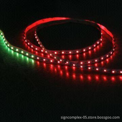 LED Strip with 900 Pieces 3528 SMD, 3020 Top LEDs and RGB, Different Single Color LEDs in One Strip